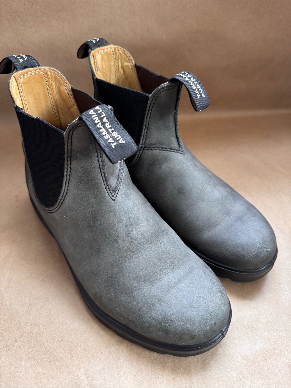 Blundstone 1019 Steel Grey Leather Chelsea Boot. Size 5 (US 5)